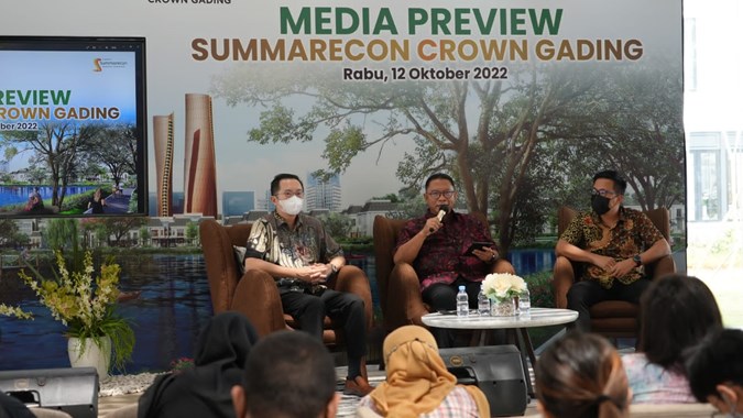 Smra SMRA Percaya Diri Bukukan Pra Penjualan Rp5 Triliun Tahun 2022