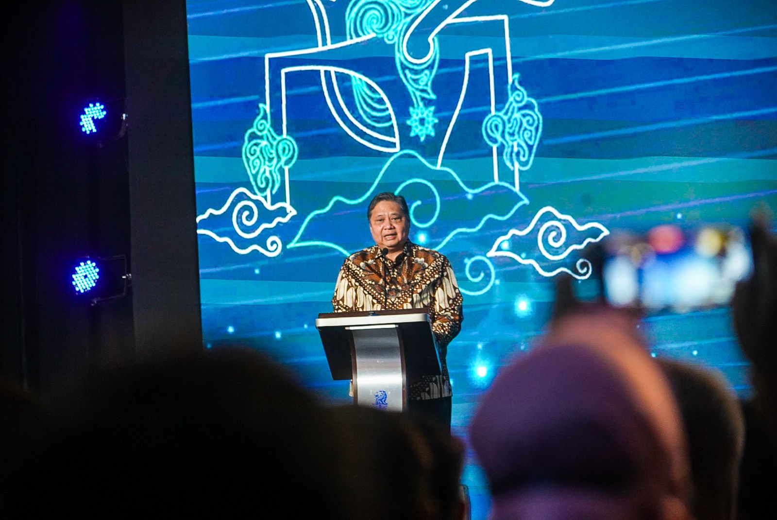 Foto : Menko Perekonomian Airlangga Hartarto di acara Cloud Day Indonesia 2023 (dok.Kemenko Perekonomian)
