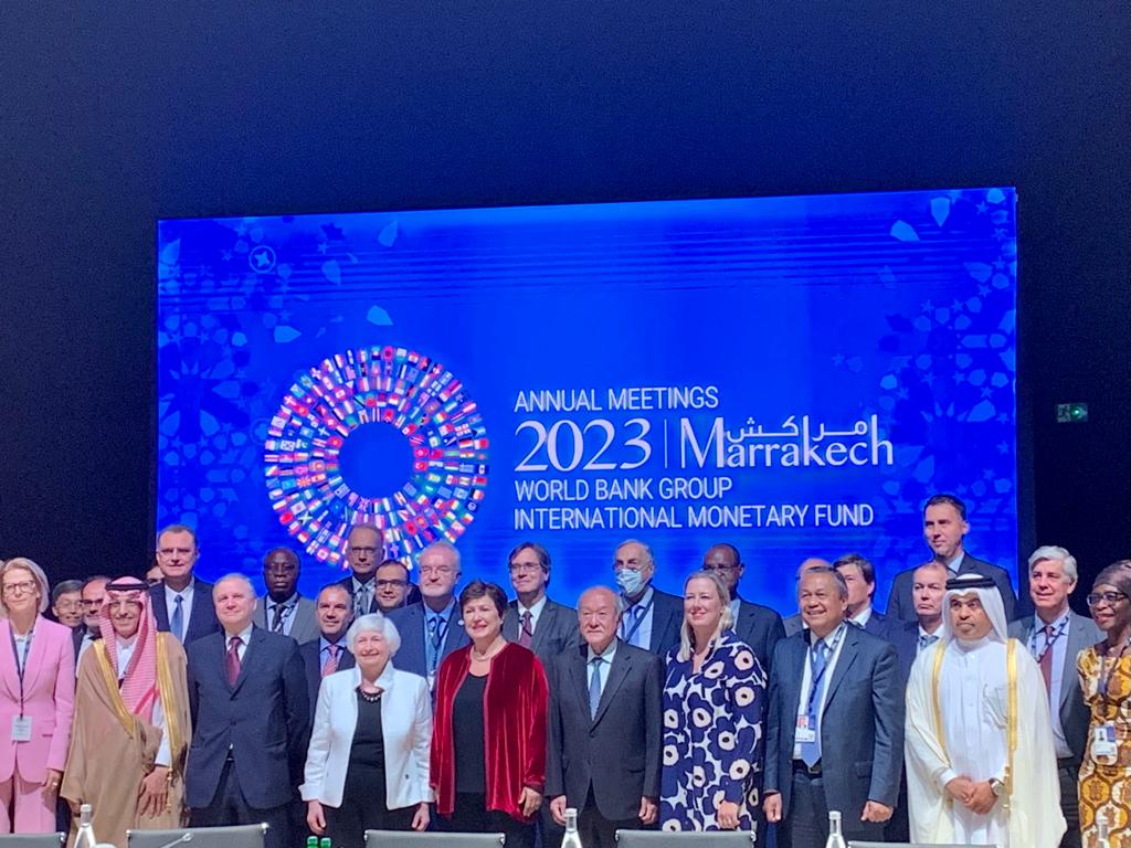 Foto : Pertemuan Tahunan IMF-WB (Dok. BI)