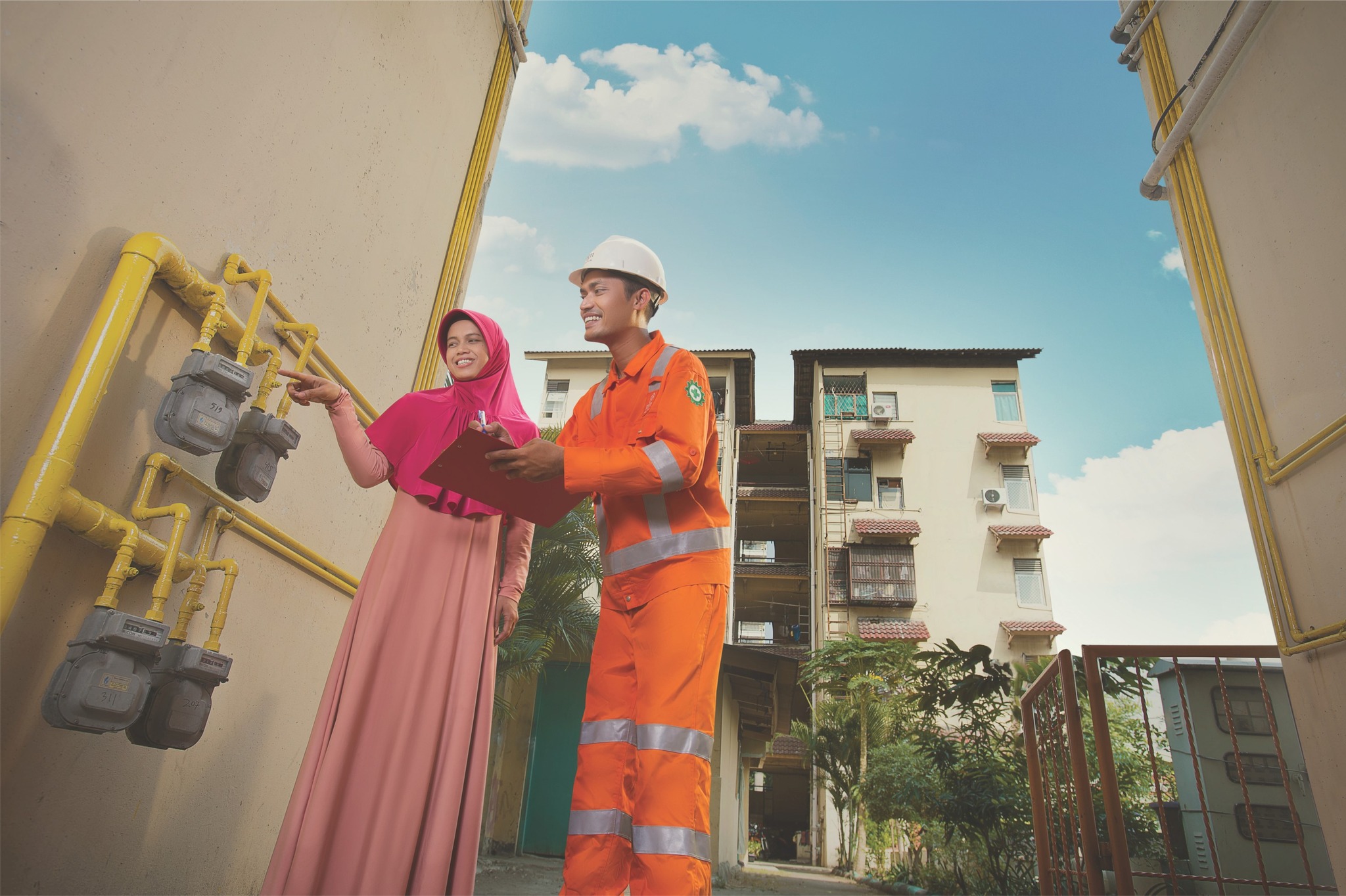 Foto : jaringan gas rumah tangga PGN (Ist)