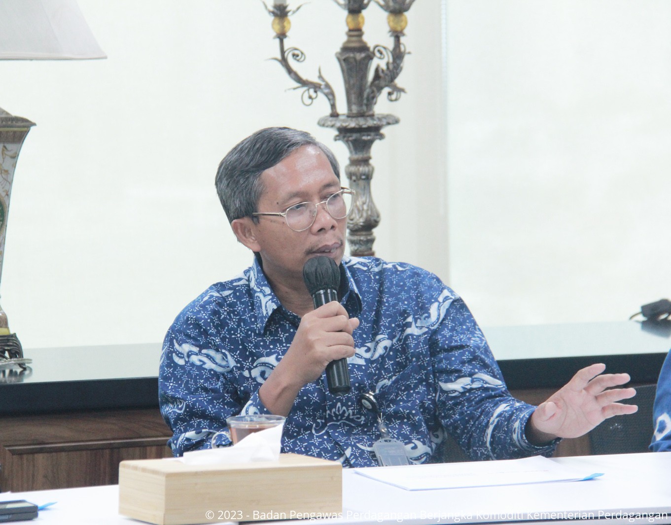 Foto : Kepala Badan Pengawas Perdagangan Berjangka Komoditi (Bappebti), Kasan (Dok. Bappebti)
